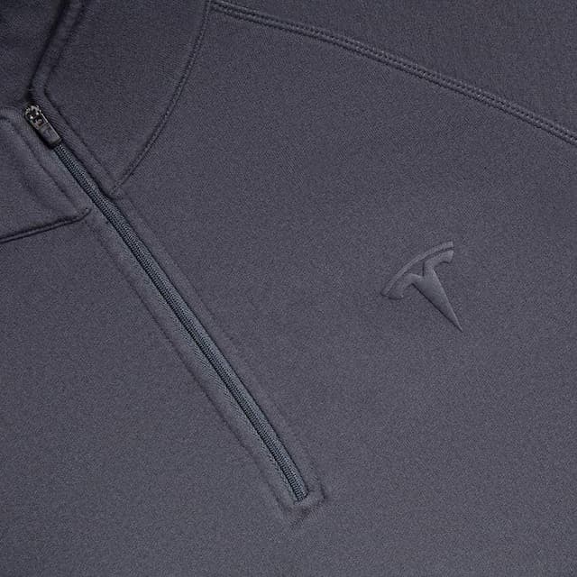 Men's Chill Quarter Zip Pullover - Gray